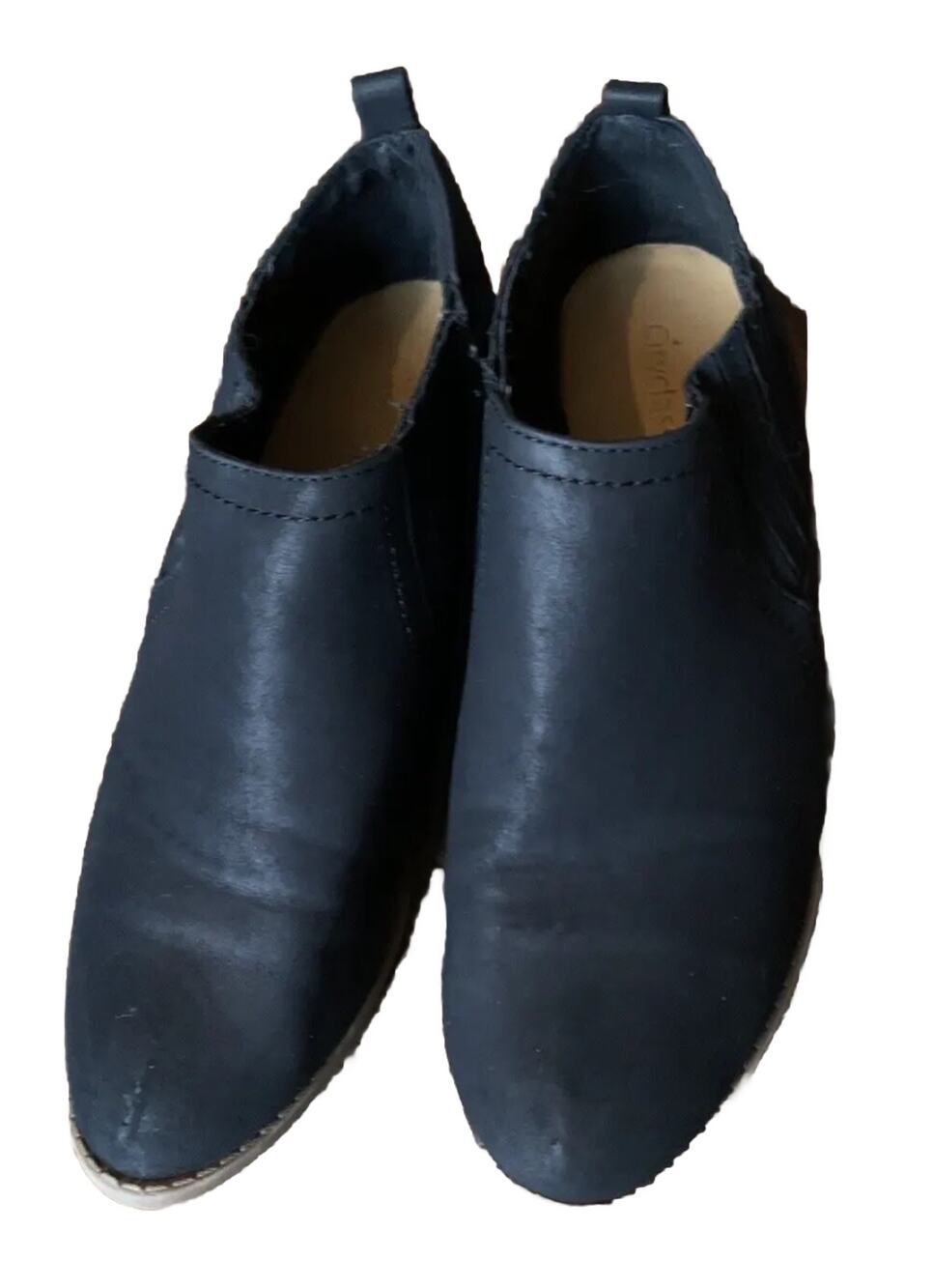 City Classified Ankle Boot Womens Size 7.5 Rex Black Ankle Boot Slip on Booties